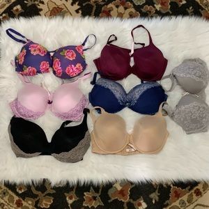 Lot of 7 Victoria’s Secret bras 38D